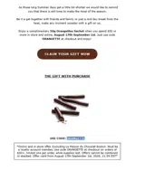 La Maison du Chocolat coupon verification screenshot