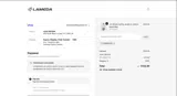 LAMEDA coupon verification screenshot