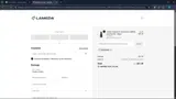 LAMEDA coupon verification screenshot
