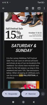 FALLFESTIVAL coupon verification screenshot