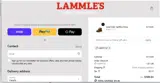 Lammle's Western Wear & Tack coupon verification screenshot