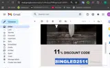 SINGLED2511 coupon verification screenshot