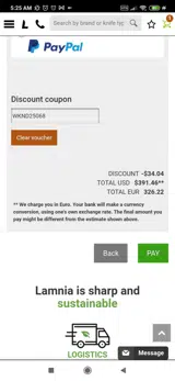 WKND25068 coupon verification screenshot