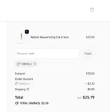10HULU coupon verification screenshot