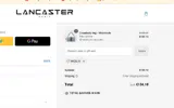 Lancaster Paris coupon verification screenshot