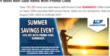 LandBigFish coupon verification screenshot