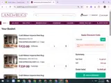 BLACK20 coupon verification screenshot