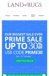 PRIME30 coupon verification screenshot