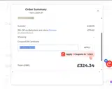 shutterandstone coupon verification screenshot