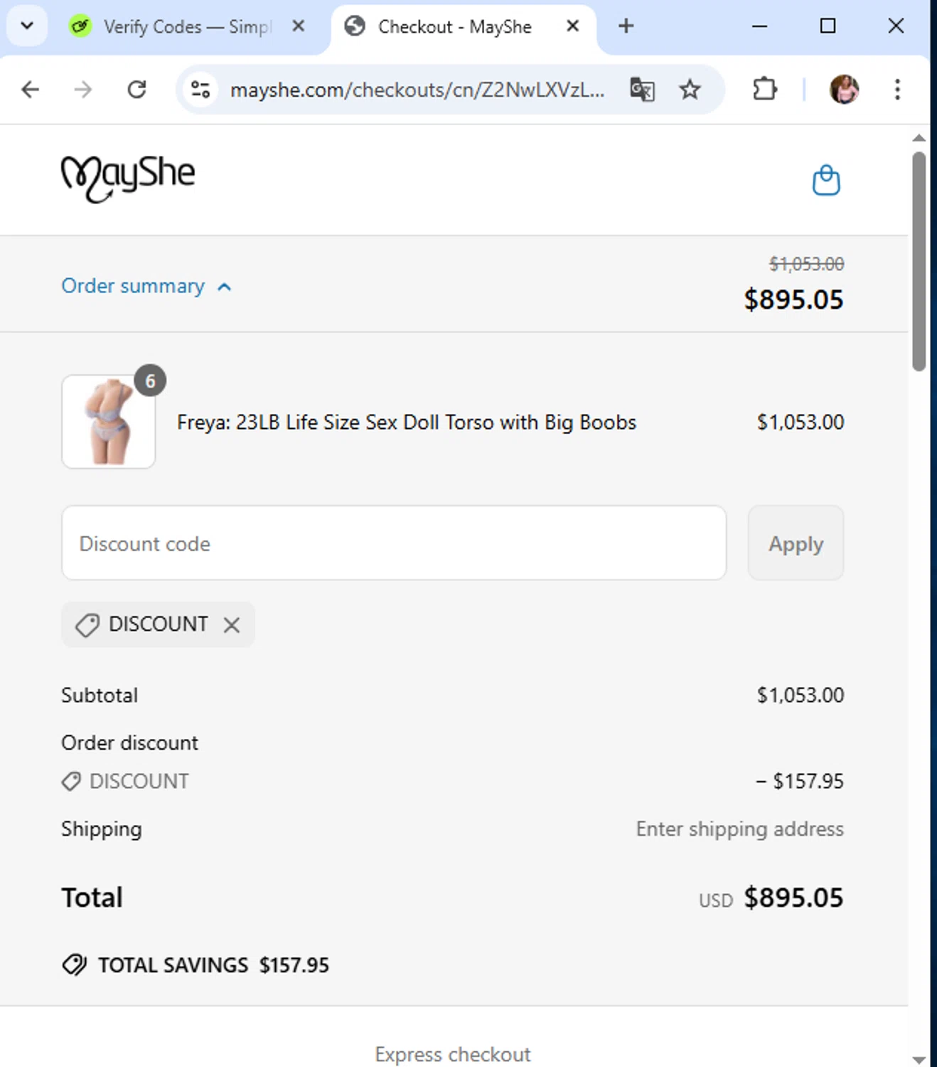 LANDR promo code screenshot showing code 30DAYGIVEAWAY applied at LANDR checkout page. Uploaded by SimplyCodes community member corotoo on May 31, 2025
