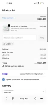 lag10 coupon verification screenshot