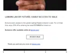 FUTURE30 coupon verification screenshot