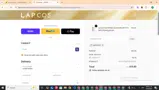 LAPCOS10 coupon verification screenshot