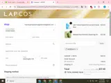 MOBINA15 coupon verification screenshot