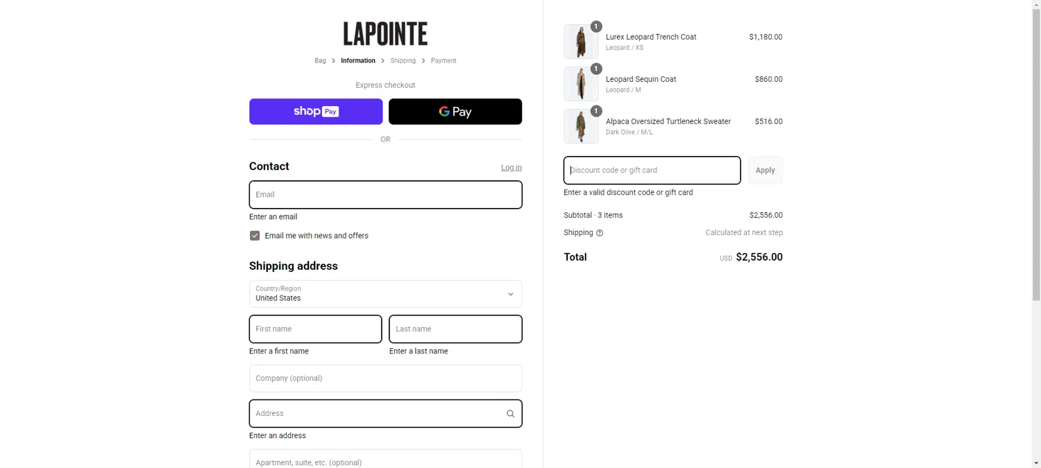 LAPOINTE promo code screenshot showing code SALLY15 applied at LAPOINTE checkout page. Uploaded by SimplyCodes community member PennyRanger8219 on Aug 8, 2025