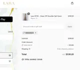 MAILING10 coupon verification screenshot