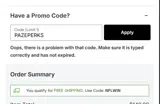 Los Angeles Rams coupon verification screenshot