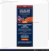 PLAYOFFS coupon verification screenshot