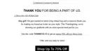 THANKFUL15 coupon verification screenshot
