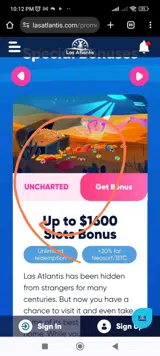 UNCHARTED coupon verification screenshot
