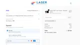 HOLIDAYLASER25 coupon verification screenshot