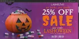 LASHOWEEN coupon verification screenshot