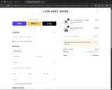 Lash Next Door coupon verification screenshot