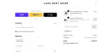 Lash Next Door coupon verification screenshot