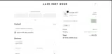 Lash Next Door coupon verification screenshot