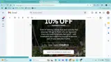 Chair10 coupon verification screenshot