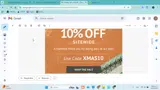 XMAS10 coupon verification screenshot