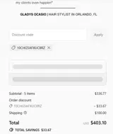 10CHG5AFXUC8RZ coupon verification screenshot