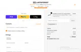Lastaforest coupon verification screenshot