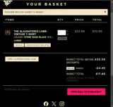 WOLF20 coupon verification screenshot