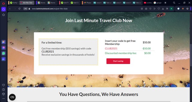 Last Minute Travel checkout page showing Last Minute Travel coupon code box | Screenshot taken by SimplyCodes community member on Dec 31, 2024
