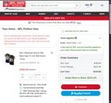 Las Vegas Raiders coupon verification screenshot