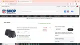 Las Vegas Raiders coupon verification screenshot