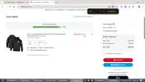 Las Vegas Raiders coupon verification screenshot