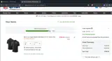Las Vegas Raiders coupon verification screenshot