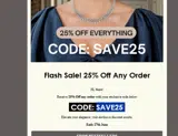 SAVE25 coupon verification screenshot