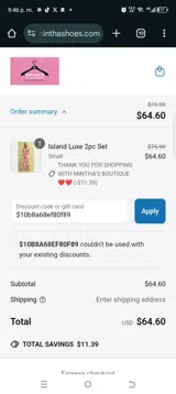 JASPER28 coupon verification screenshot