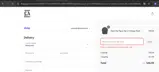LABORDAY25 coupon verification screenshot