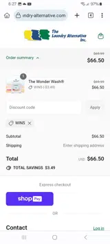 Win5 coupon verification screenshot