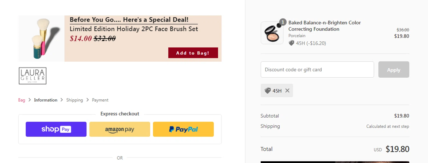 Laura Geller Beauty Promo Codes 50 Off December 2023