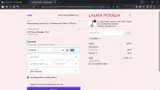 LAURA10 coupon verification screenshot