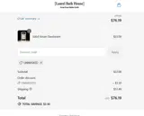 Laurel Bath House coupon verification screenshot