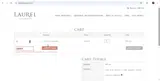 Laurel Skin coupon verification screenshot