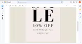 FALL coupon verification screenshot