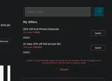 MARFLASH30 coupon verification screenshot