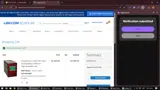LawCatalog coupon verification screenshot